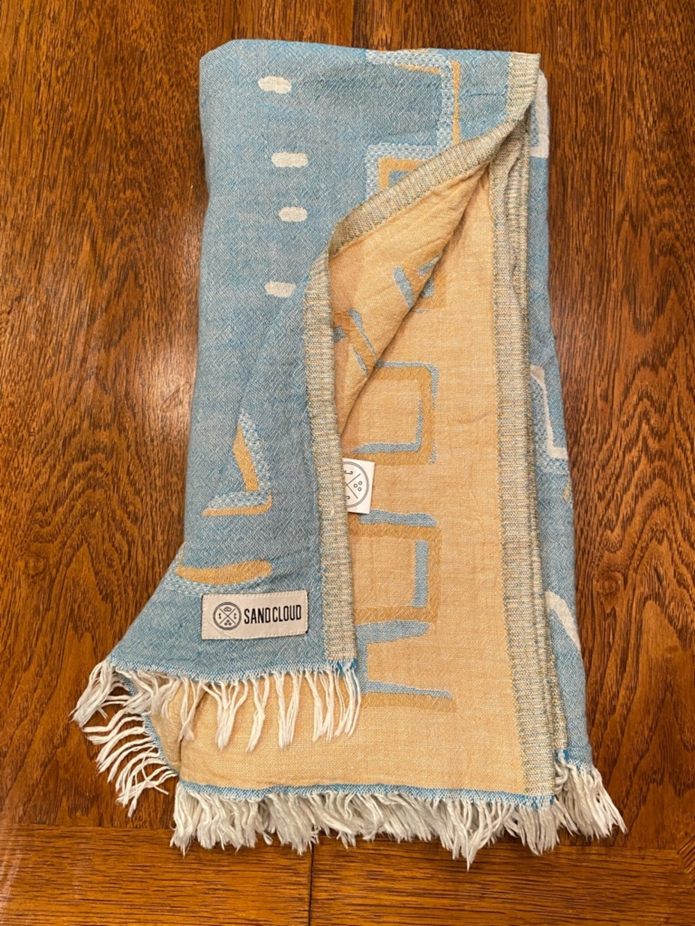 NWOT Sandcloud Moroccan Organic Turkish Cotton Woven Beach Towel Throw Blanket